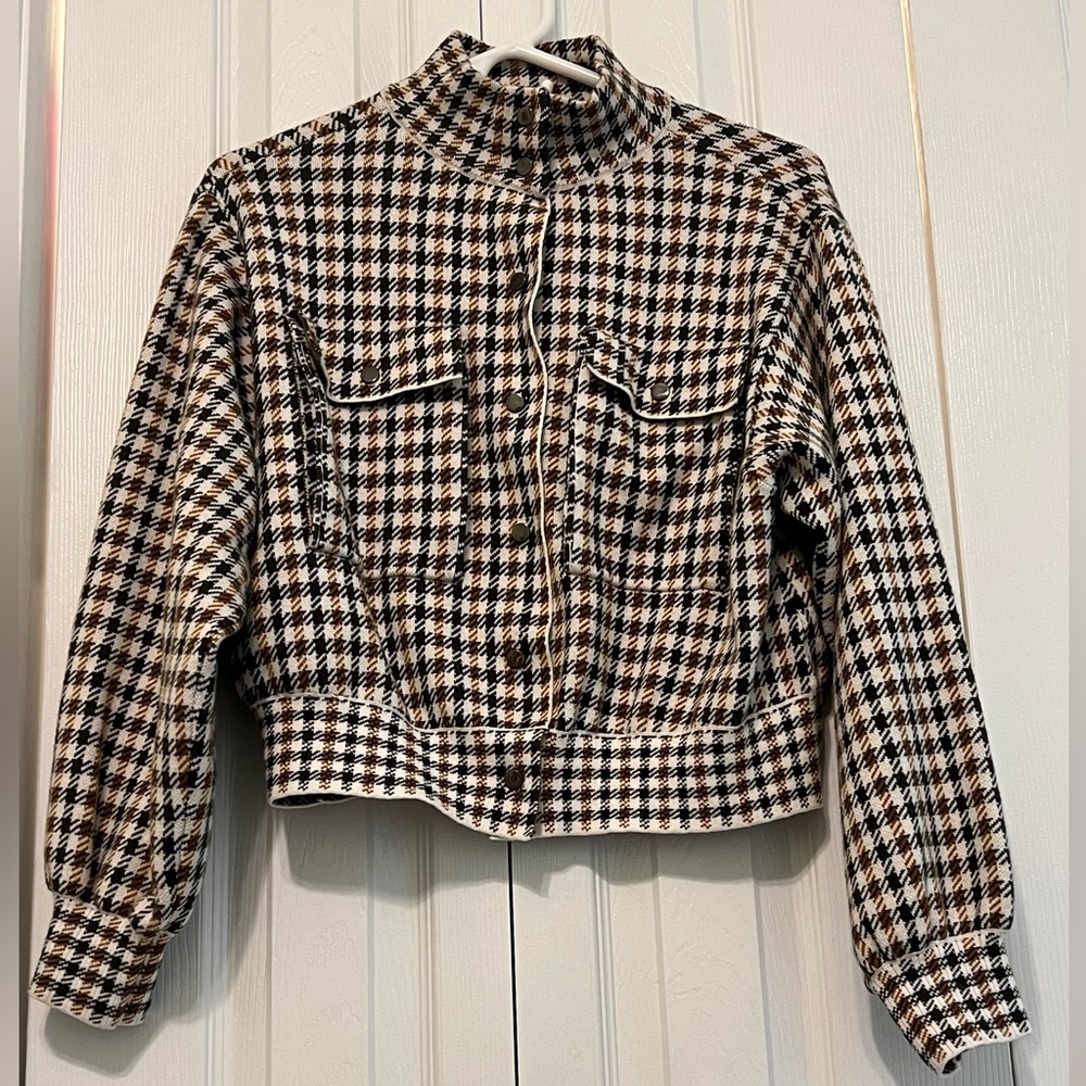 button up sweater jacket
